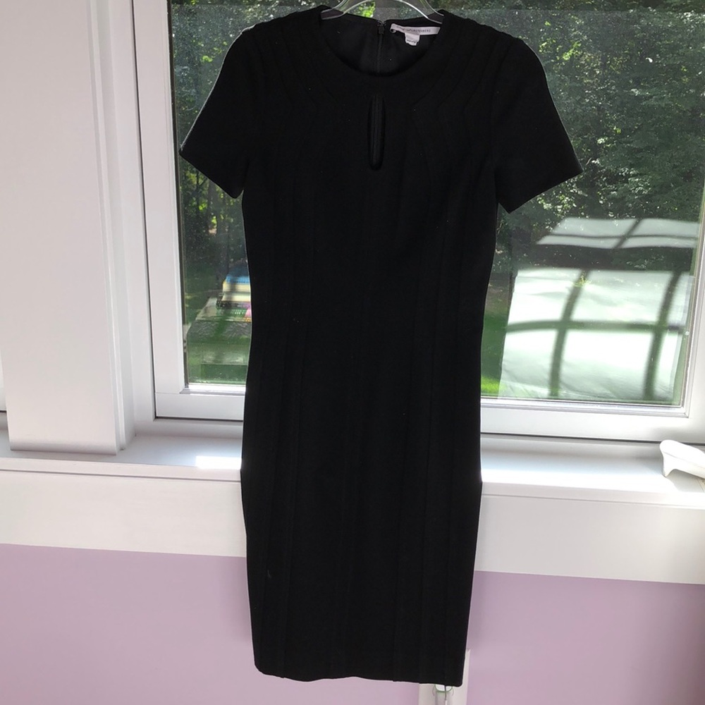 Diane von Furstenberg black dress